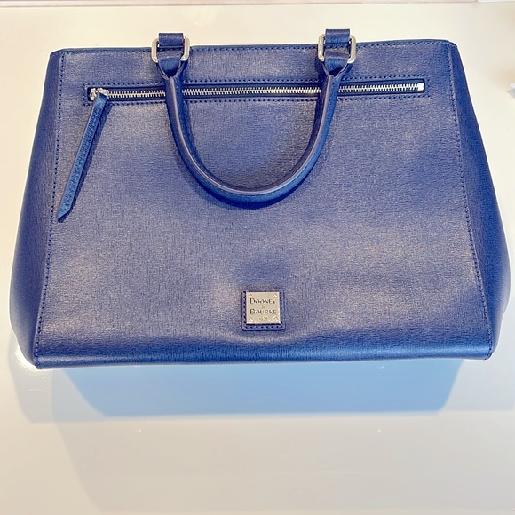 Dooney & Bourke Saffiano Zip Satchel - Picture 5 of 16